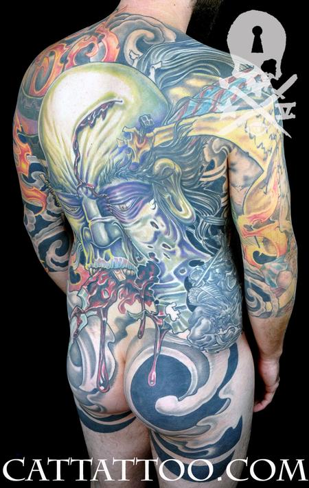 Tattoos - Japanese Body Suit - 115211